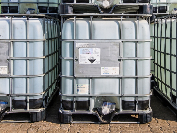 Hydrogen peroxide 50% in IBC flowbin